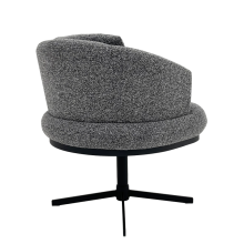 Трапезен стол RAPINA - черен 460