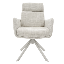 Трапезен стол TORVA 6 - бял 01 Трапезен стол TORVA 6 - бял 01