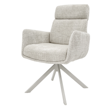 Трапезен стол TORVA 6 - бял 01 Трапезен стол TORVA 6 - бял 01