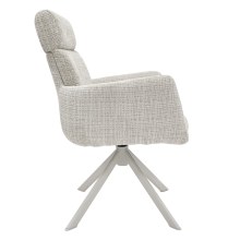 Трапезен стол TORVA 6 - бял 01 Трапезен стол TORVA 6 - бял 01