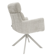 Трапезен стол TORVA 6 - бял 01 Трапезен стол TORVA 6 - бял 01