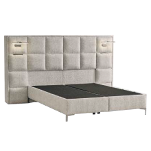 Тапицирана спалня с матрак I SLEEP 180 х 200 - шампанско 318