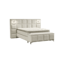 Тапицирана спалня с матрак I SLEEP 180 х 200 - шампанско 318