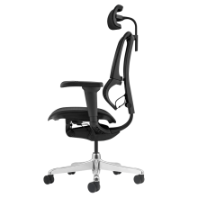 Ергономичен стол ERGOHUMAN IOO ULTRA - черна рамка - черен