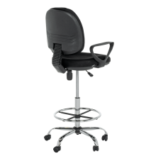 Работен офис стол Carmen 7551-2 - черен Работен офис стол Carmen 7551-2 - черен