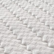 Тапицирана спалня с матрак WAVE 180 x 200 - светлосив 25