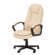 Президентски офис стол Carmen 6682-1 - крем Президентски офис стол Carmen 6682-1 - крем