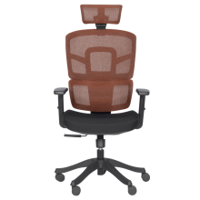 Ергономичен стол Carmen 7582 - оранжев-черен Ергономичен стол Carmen 7582 - оранжев-черен