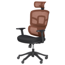 Ергономичен стол Carmen 7582 - оранжев-черен Ергономичен стол Carmen 7582 - оранжев-черен