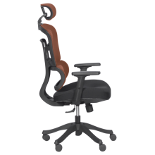 Ергономичен стол Carmen 7582 - оранжев-черен Ергономичен стол Carmen 7582 - оранжев-черен