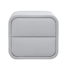 Нощно шкафче за спалня MYKONOS - сребърен AN Нощно шкафче за спалня MYKONOS - сребърен AN