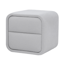 Нощно шкафче за спалня MYKONOS - сребърен AN Нощно шкафче за спалня MYKONOS - сребърен AN