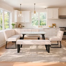 Трапезен стол DAEGU - крем Н22 Трапезен стол DAEGU - крем Н22