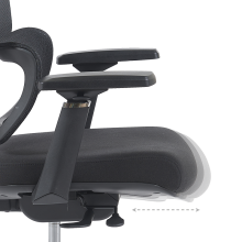 Ерогномичен стол 7592 - черен