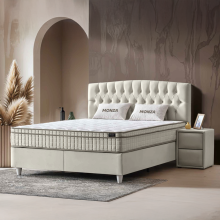 Тапицирана спалня с матрак MONZA 180 x 200 - крем B 01 Тапицирана спалня с матрак MONZA 180 x 200 - крем B 01