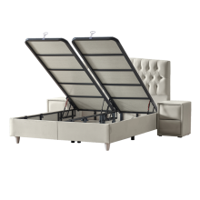 Тапицирана спалня с матрак MONZA 180 x 200 - крем B 01 Тапицирана спалня с матрак MONZA 180 x 200 - крем B 01