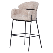 Бар стол CUNEO - светлобежов Бар стол CUNEO - светлобежов