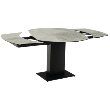 Разтегателна трапезна маса NEKLA - сива