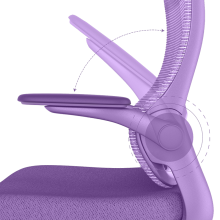 Ергономичен стол BAKU - лилав Ергономичен стол BAKU - лилав