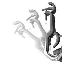 Ергономичен стол LERIK - черен Ергономичен стол LERIK - черен