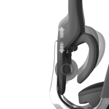 Ергономичен стол LERIK - черен Ергономичен стол LERIK - черен