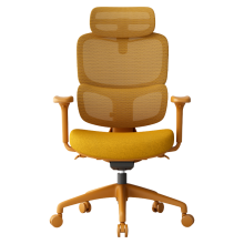 Ергономичен стол JULFA - жълт Ергономичен стол JULFA - жълт