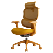 Ергономичен стол JULFA - жълт Ергономичен стол JULFA - жълт