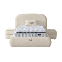 Тапицирано легло с матрак FABER 90 х 200 - лате 06 Тапицирано легло с матрак FABER 90 х 200 - лате 06