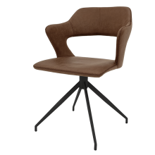 Трапезен стол RAPLA - кафяв 16