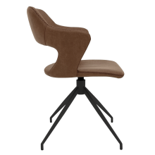 Трапезен стол RAPLA - кафяв 16