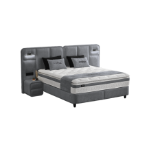 Тапицирана спалня с матрак ATHENA 160 х 200 - сив 13 Тапицирана спалня с матрак ATHENA 160 х 200 - сив 13