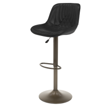 Бар стол PORUS - черно злато Бар стол PORUS - черно злато