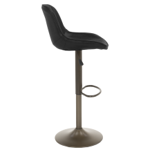 Бар стол PORUS - черно злато Бар стол PORUS - черно злато