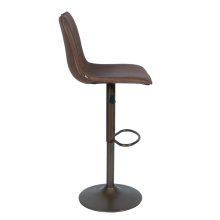 Бар стол LACOVIA - светлокафяв