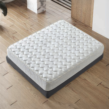 Тапицирана спалня с матрак NOVA 180 x 200 - сив 18