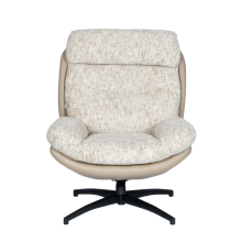 Кресло с табуретка BEJA - крем