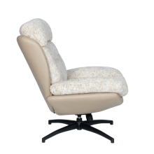 Кресло с табуретка BEJA - крем