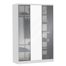 Комплект от 2 броя стъклени врати за гардероб COSMOS