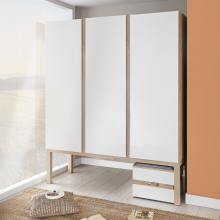 Трикрилен гардероб PALERMO