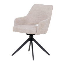 Трапезен стол HEREFORD - крем