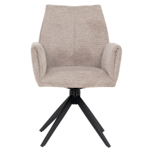 Трапезен стол ALBANS - бежов