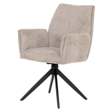 Трапезен стол ALBANS - бежов