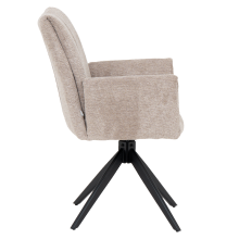 Трапезен стол ALBANS - бежов