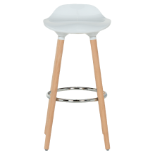 Бар стол LARSA - бял