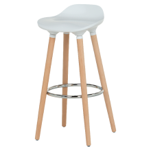 Бар стол LARSA - бял