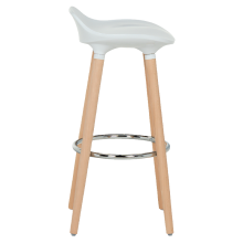 Бар стол LARSA - бял