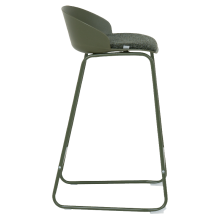 Бар стол TOLOSA - тъмнозелен