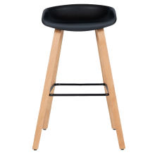 Бар стол PALMIRA - черен