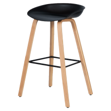 Бар стол PALMIRA - черен