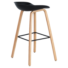 Бар стол PALMIRA - черен